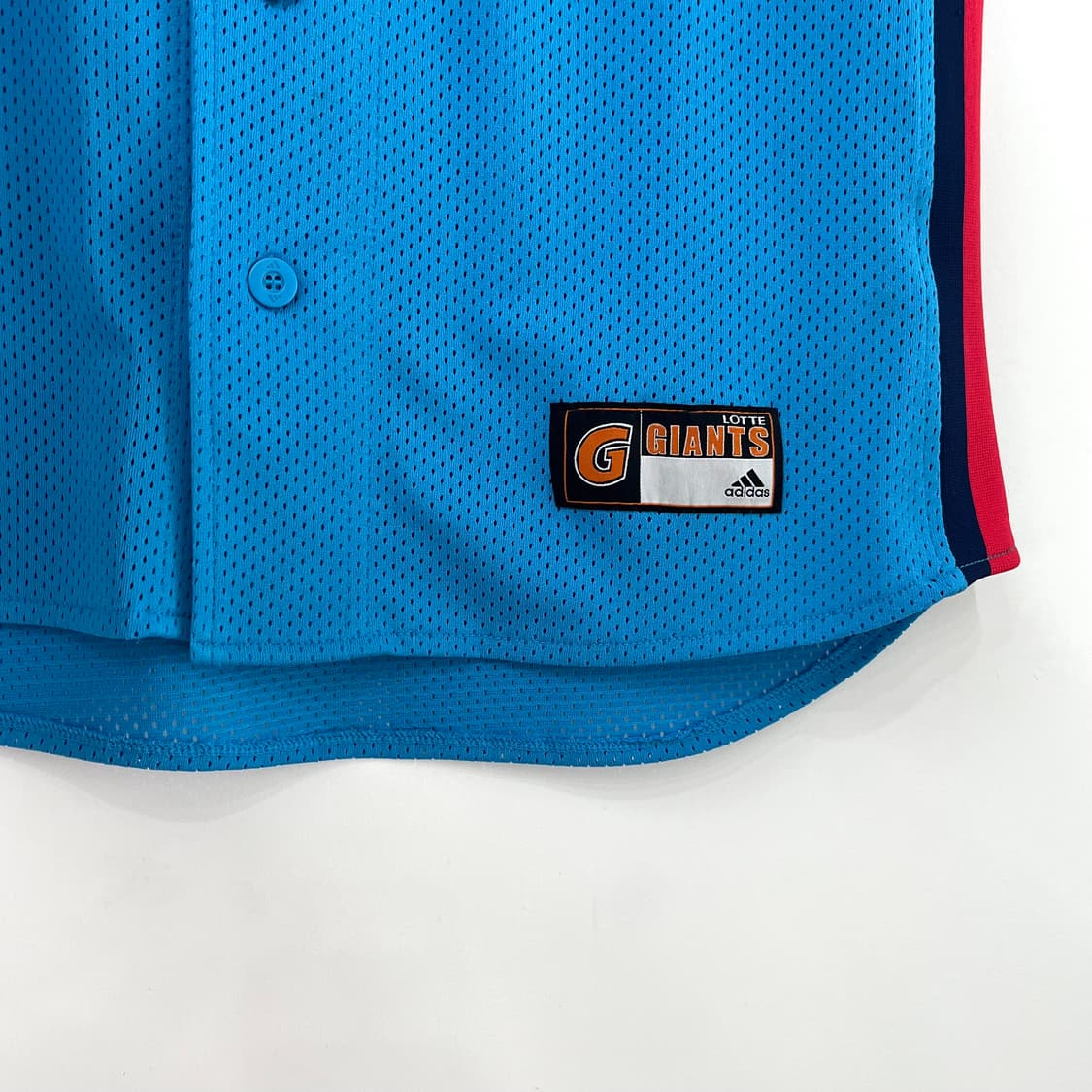 롯데 자이언츠 아디다스 강민호 싸인 올드 반팔 유니폼 상품이미지6