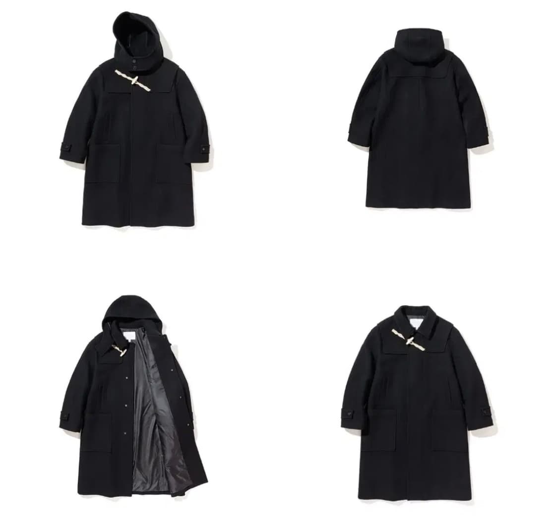 유니폼브릿지 더플코트 블랙 라지 상품이미지4