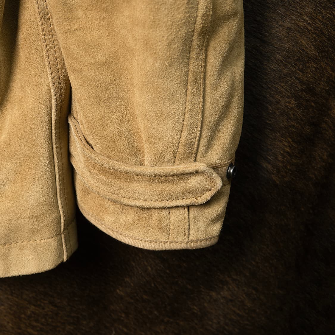 [113] 00s 올드갭 GAP 1969 리얼 스웨이드 랜치코트  상품이미지4