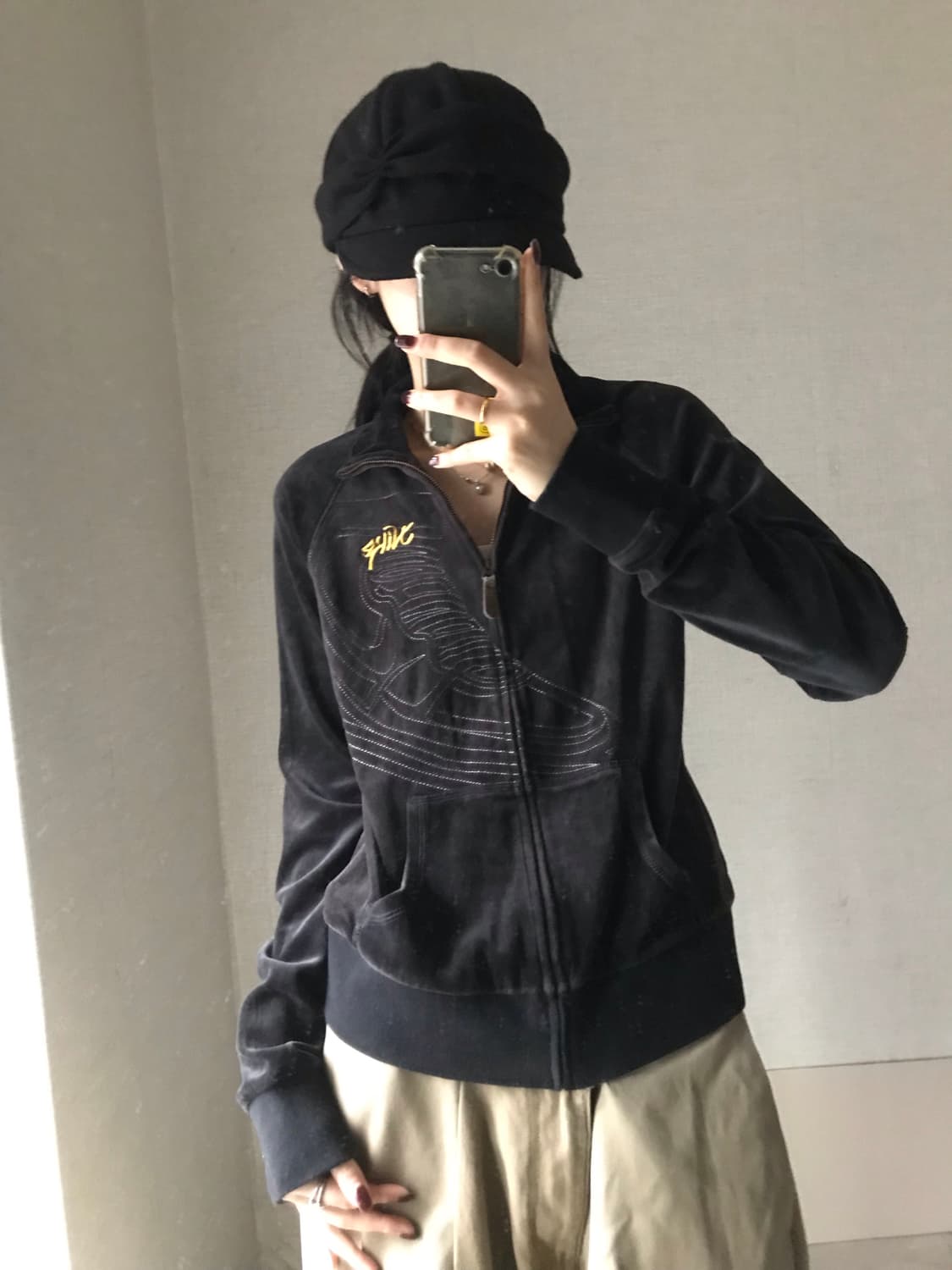 나이키 슬림핏 벨벳 져지 상품이미지5