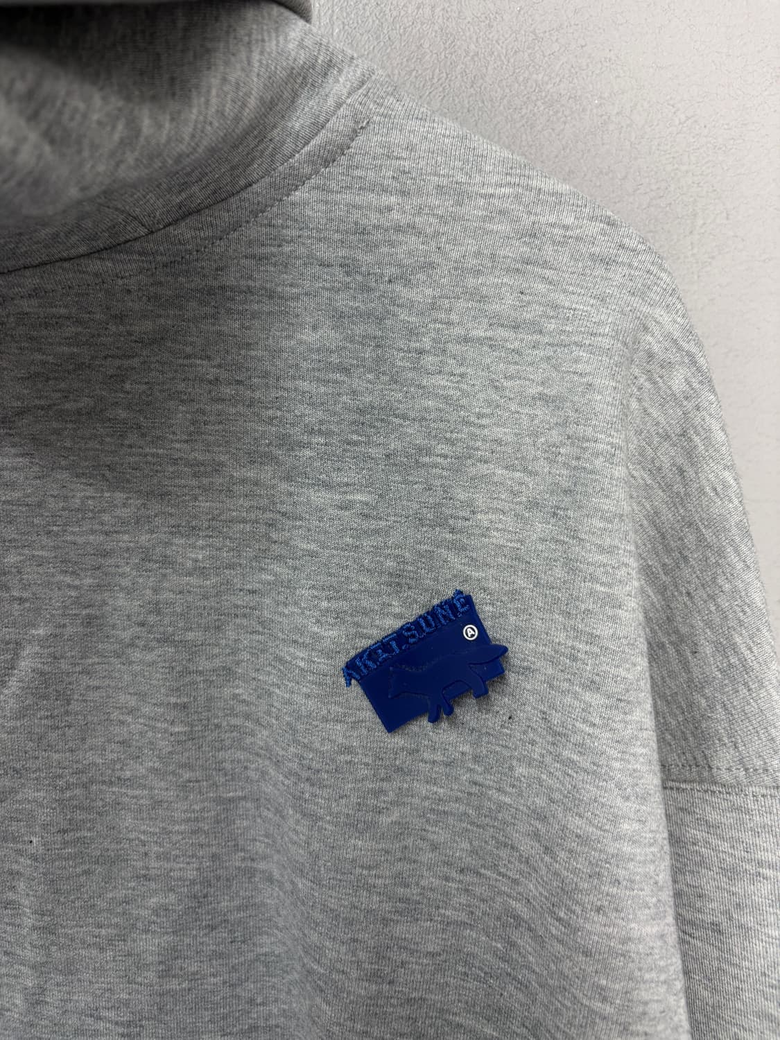 메종키츠네 X 아더에러 메디테이션 폭스 후드 그레이A3820 상품이미지5