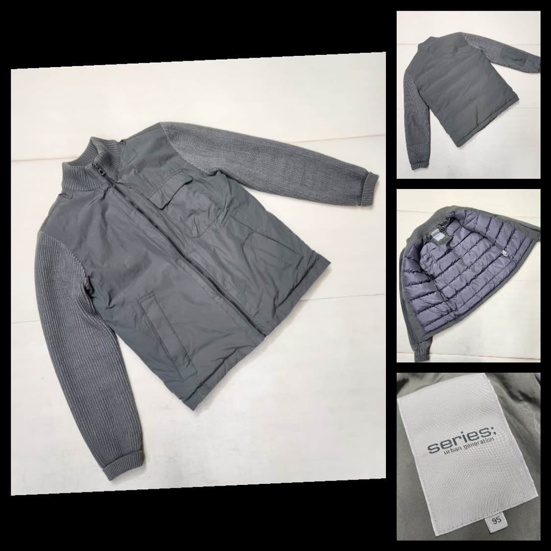 정품 시리즈 남성 구스다운 패딩 점퍼 95 상품이미지1