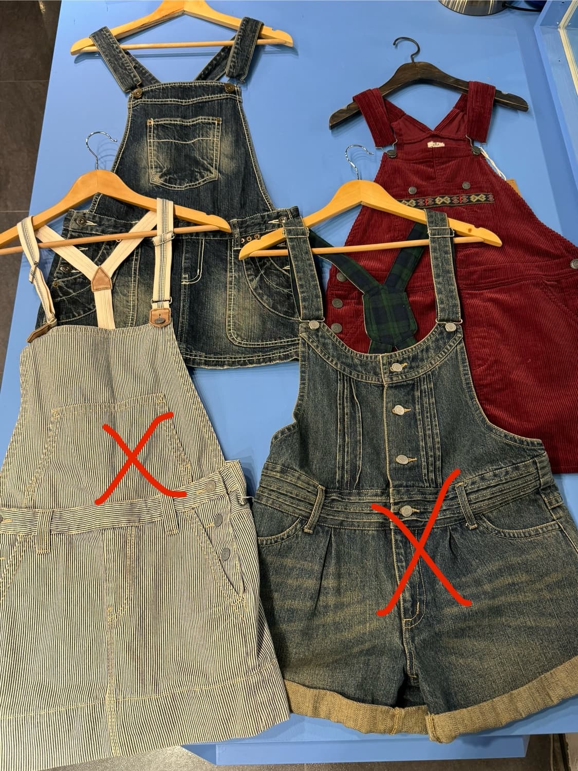 멜빵원피스 일본빈티지 장당7천원 상품이미지2