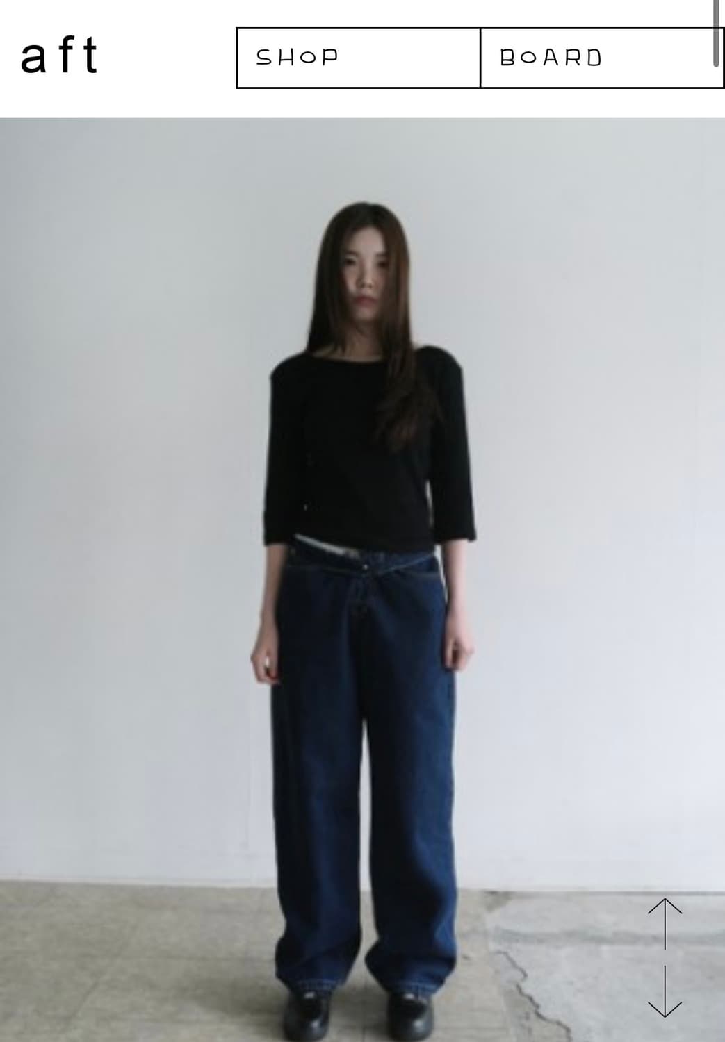 애프터먼데이 데님 팬츠 상품이미지1