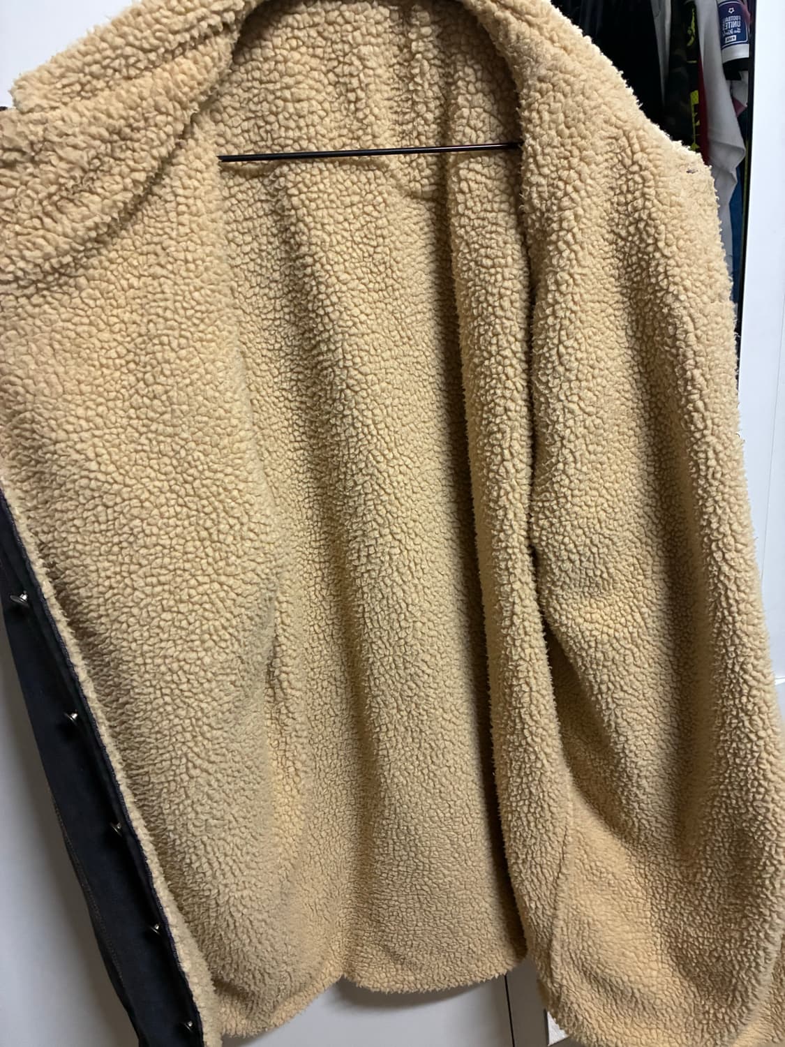 흑청 데님 롱 코트 (100) 상품이미지3