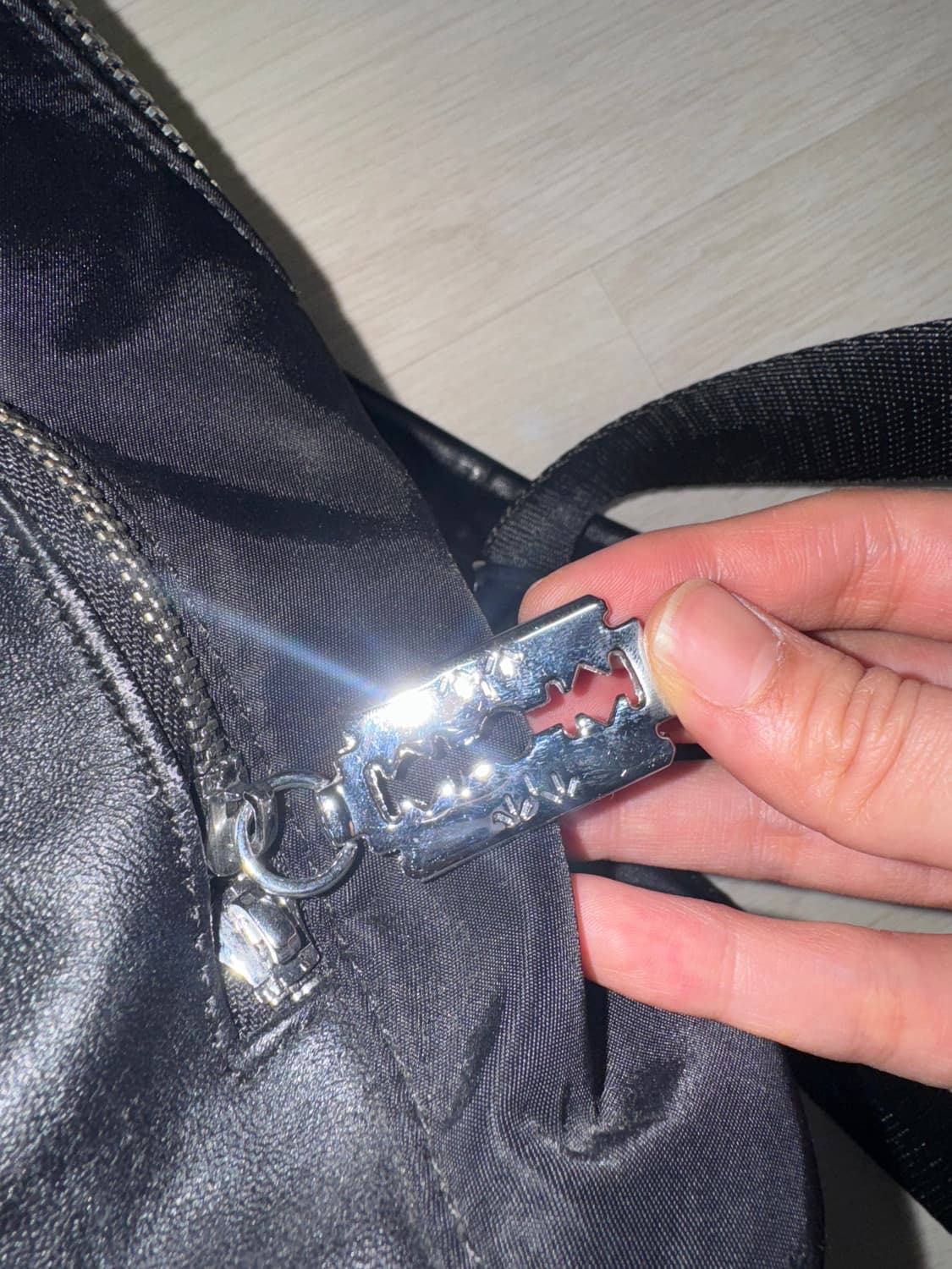 갸루 고스 로리 펑크룩 재패니즈빈티지 스터드 미니백팩 상품이미지4