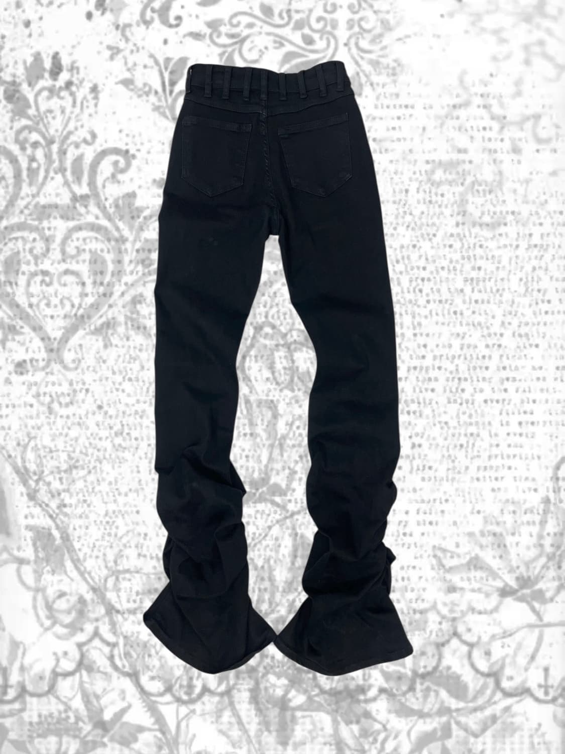 rick owens type stacked denim pants  상품이미지7