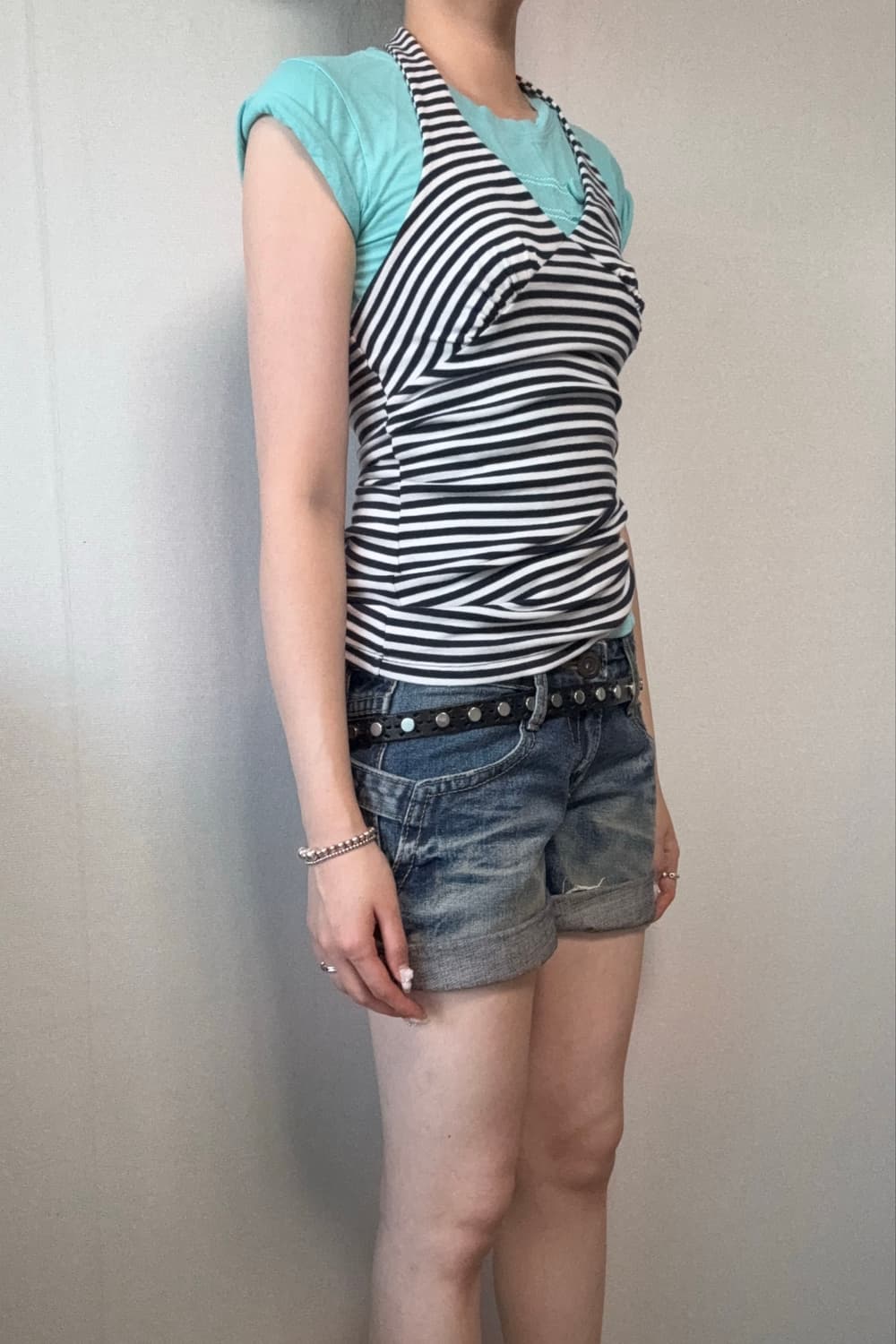 Lolita Jeans Distressed Cut-off Denim 상품이미지5
