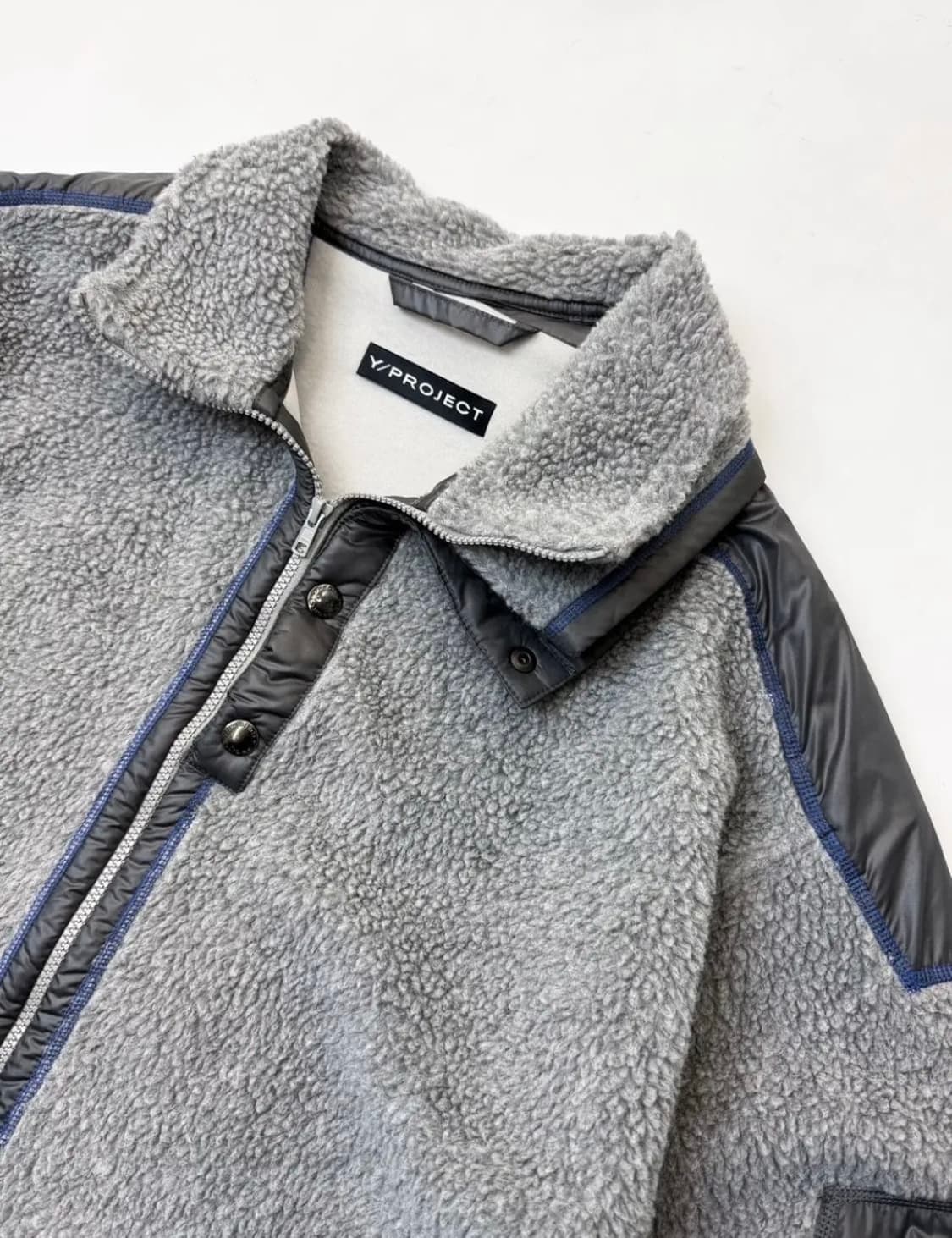 [XL] 와이프로젝트 더블카라 플리스 Y/PROJECT FLEECE 상품이미지2