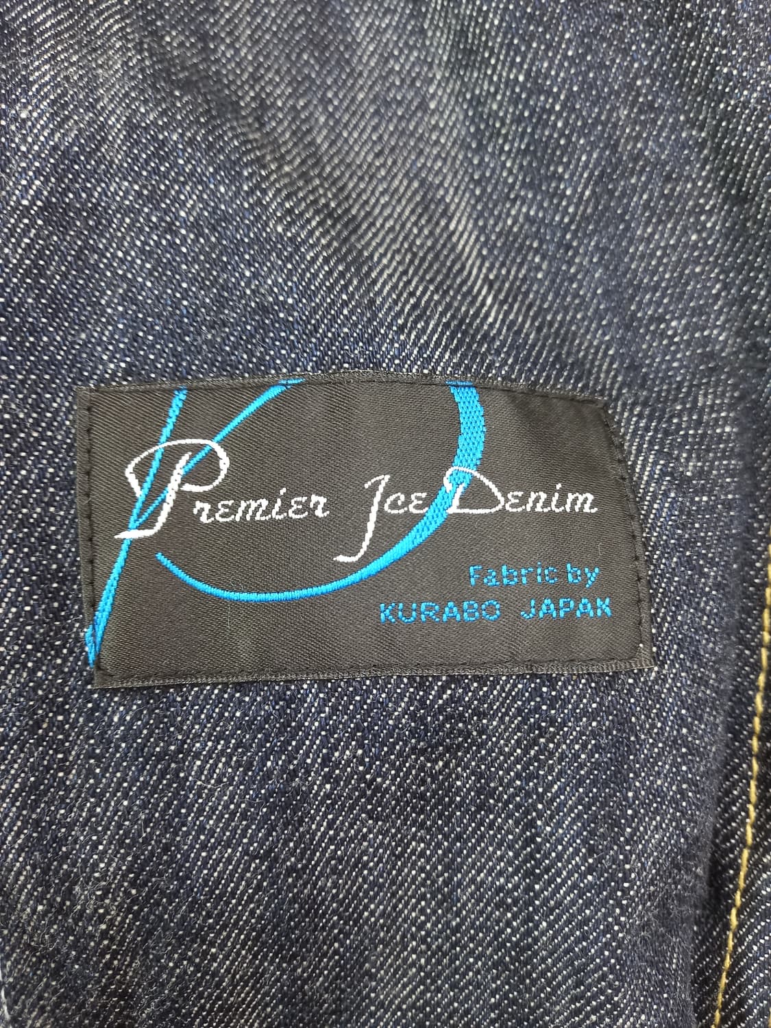 M90 정욱준의 LONE 데님자켓 진청 M-999 상품이미지7