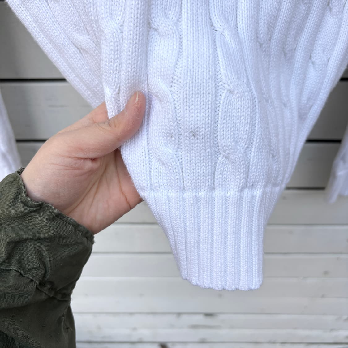 Polo 폴로 케이블 꽈배기 니트 상품이미지3