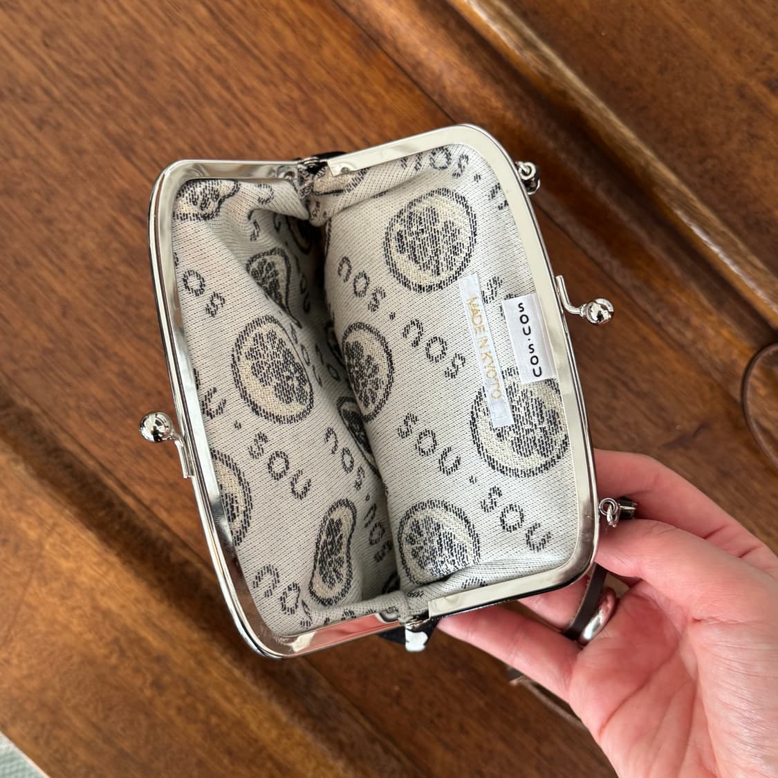 SOUSOU 소우소우 가마구치 숄더 미니백 상품이미지3