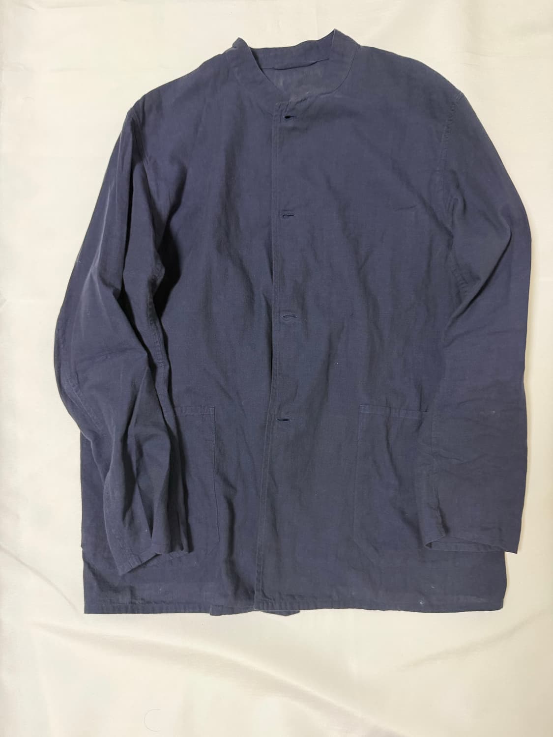 코모리 밴드 칼라 셔츠 상품이미지1