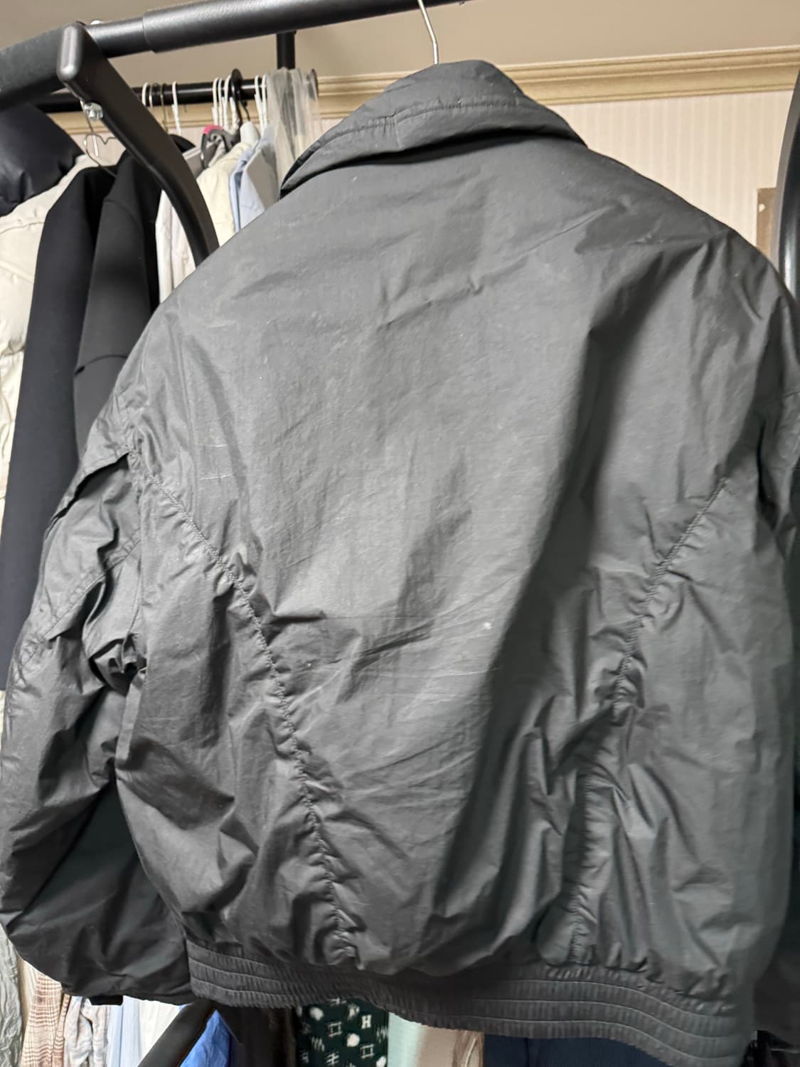 쿠어 퍼프 플라이트 MA-1 블랙 S사이즈 상품이미지2