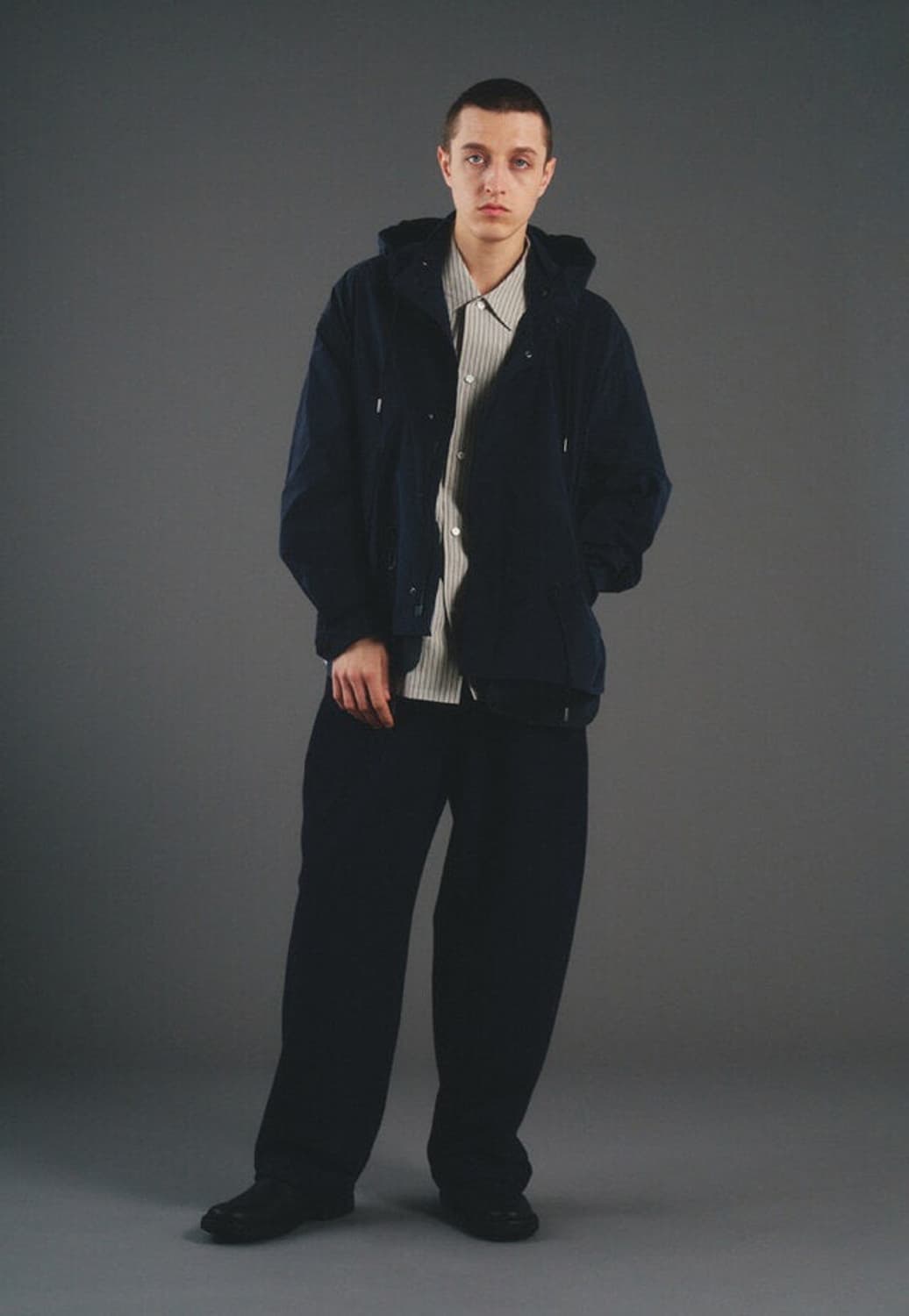 L] 아트이프액츠 하프 피쉬테일 파카 상품이미지1