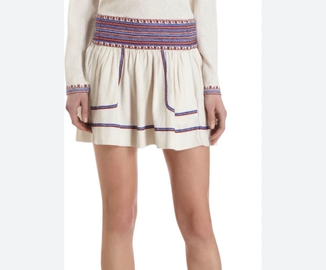 이자벨마랑 자수 스커트 상품이미지1