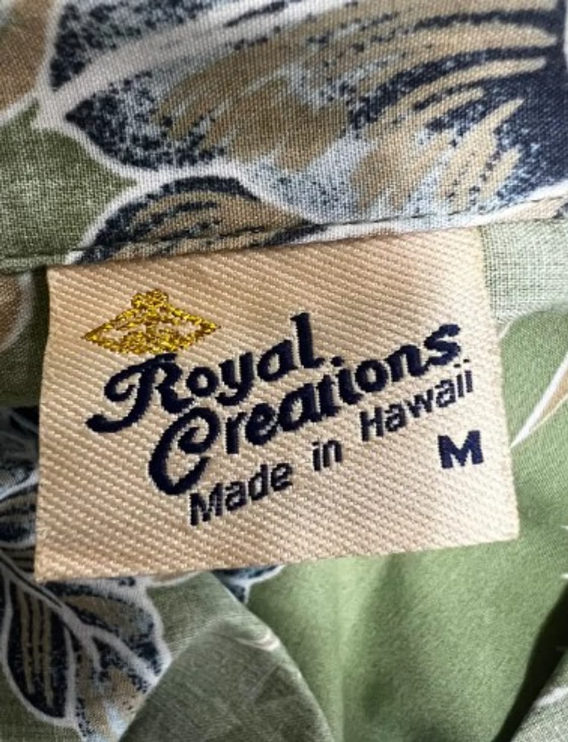 로얄크리에이션 남성 하와이안셔츠 M 상품이미지5