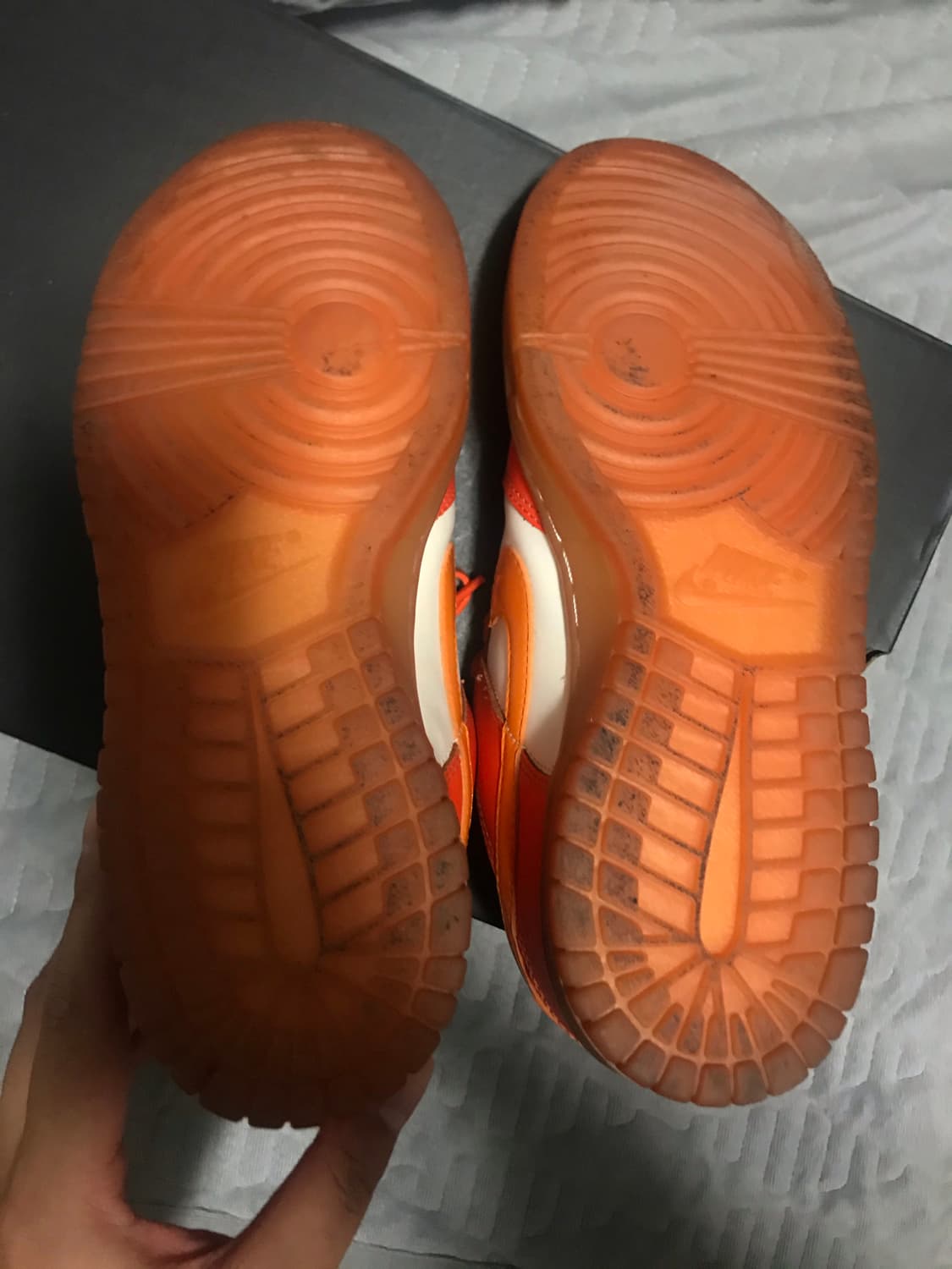 나이키 덩크 로우 오렌지 블레이즈 245사이즈 상품이미지4