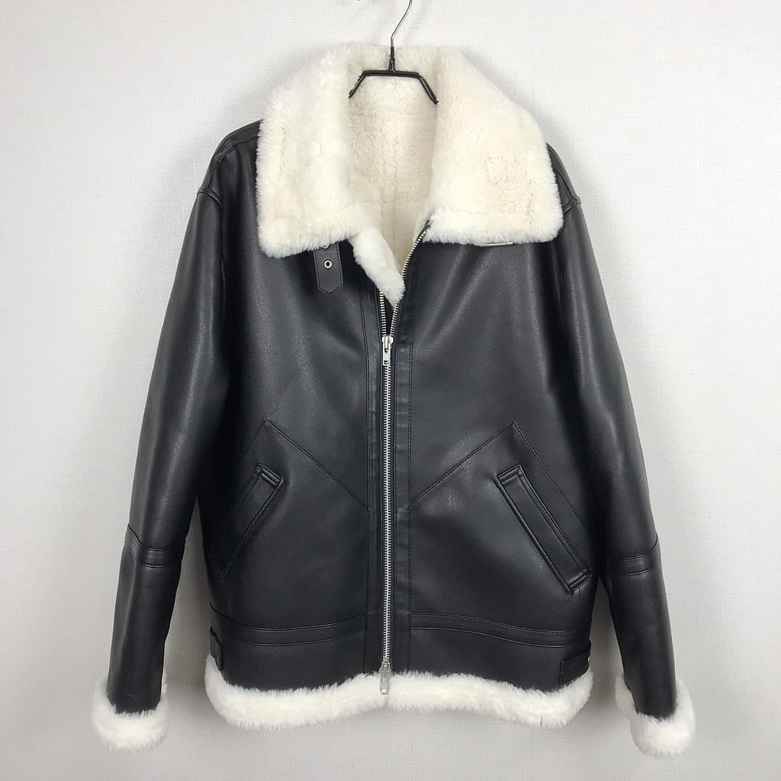 도프제이슨 가죽 무스탕 점퍼 남성XL 상품이미지2