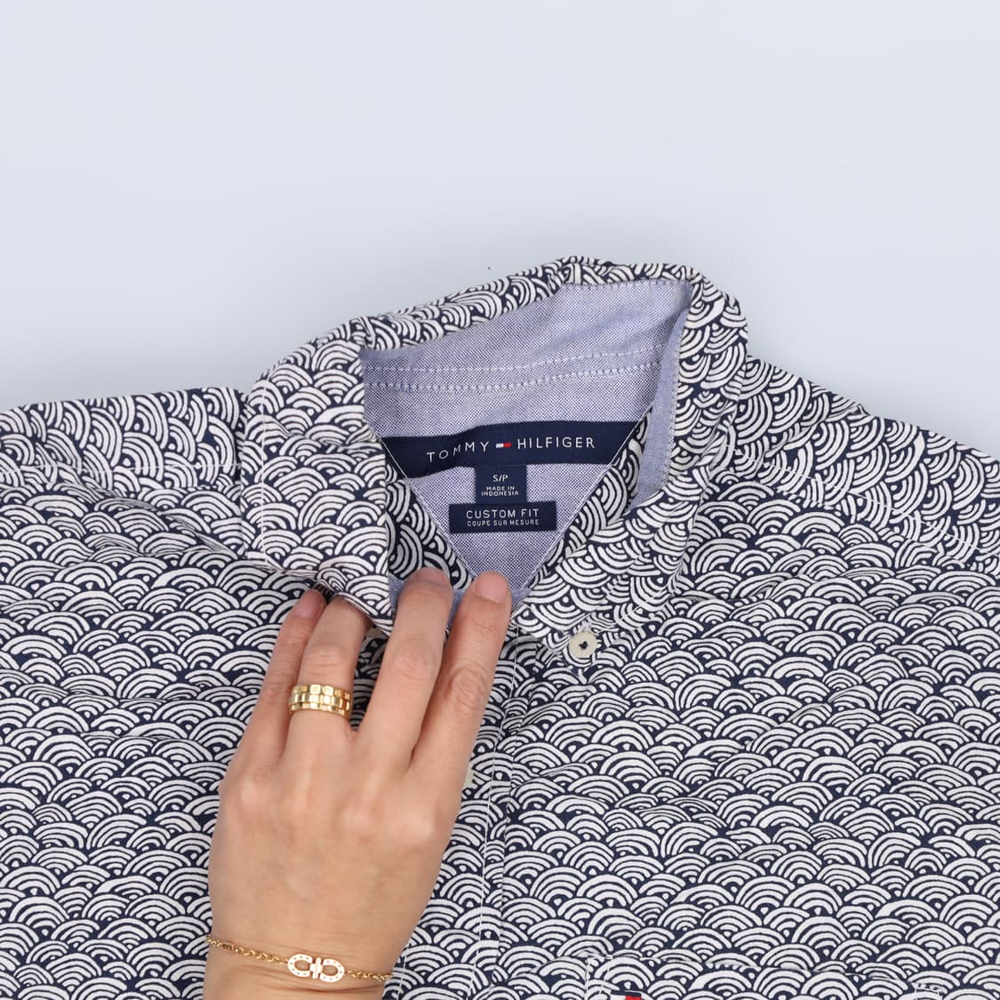 SP 타미힐피거 여성 패턴 반팔셔츠 0305H1 상품이미지4