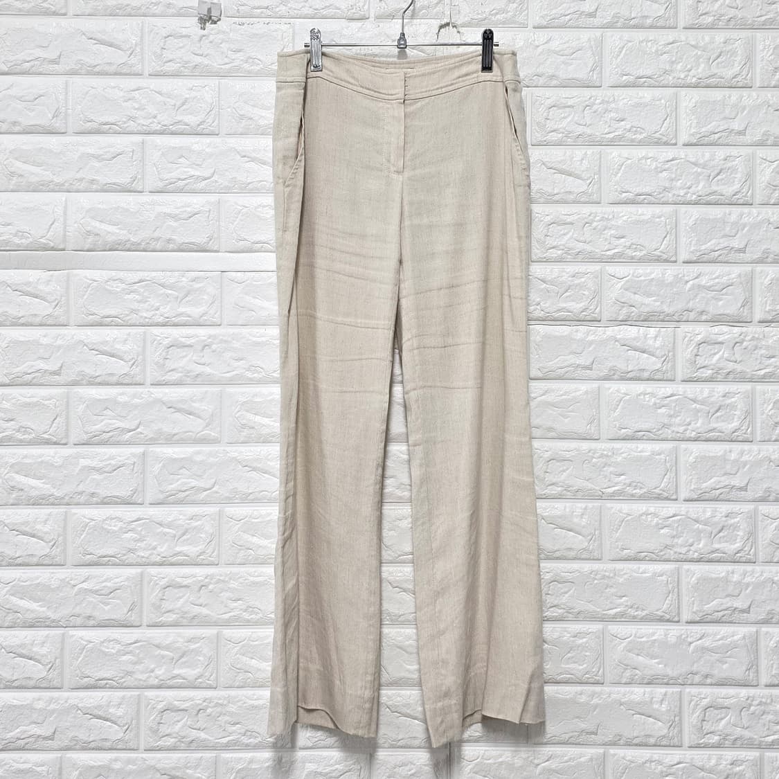 택포_ 20s 듀엘 여성 린넨 바지 55사이즈 상품이미지1