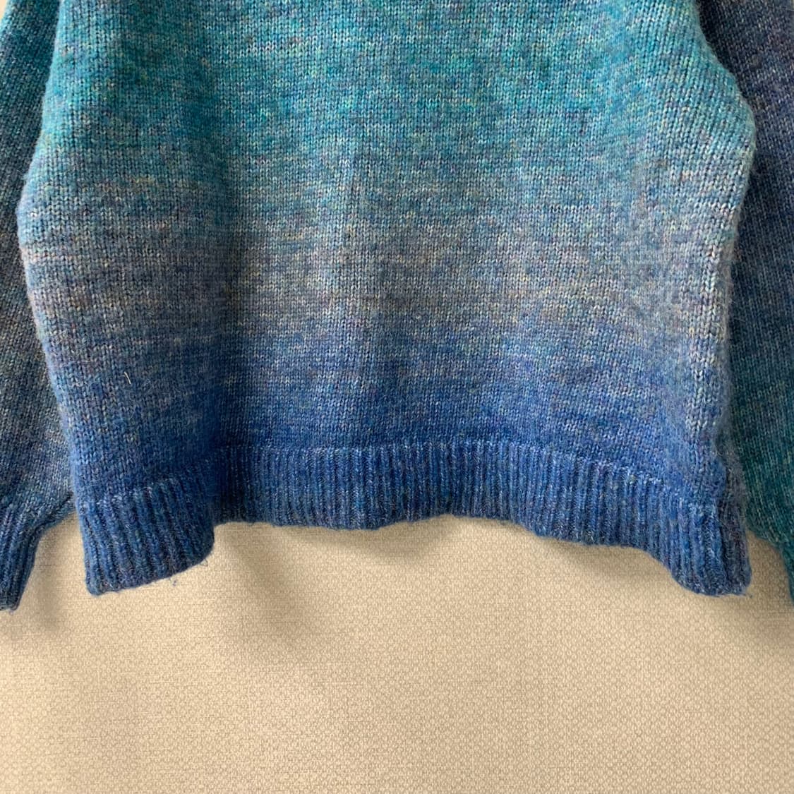 chocol raffine blue knit 블루 니트 상품이미지3