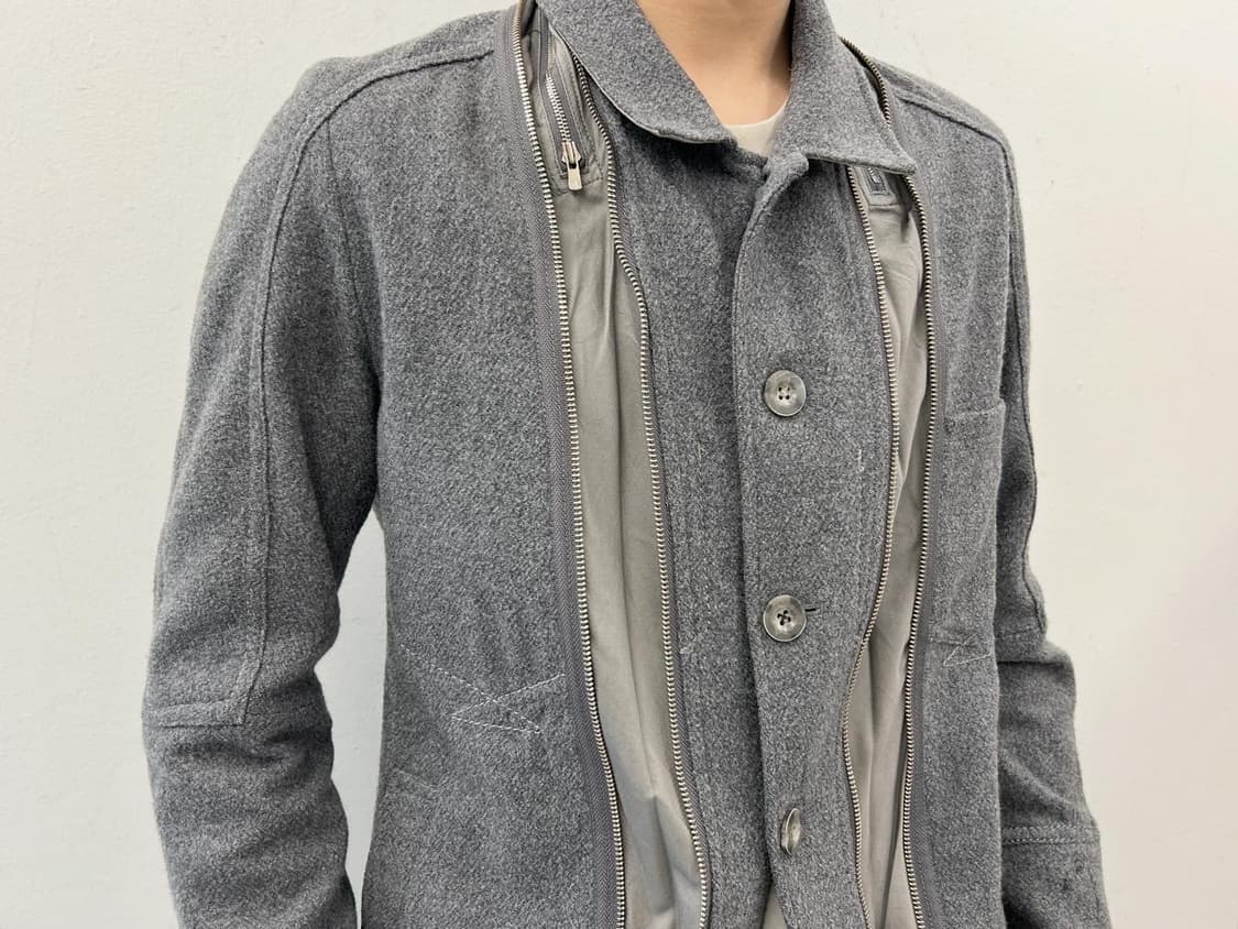 00s 마리떼프랑소와저버 풀집업 울자켓  상품이미지2