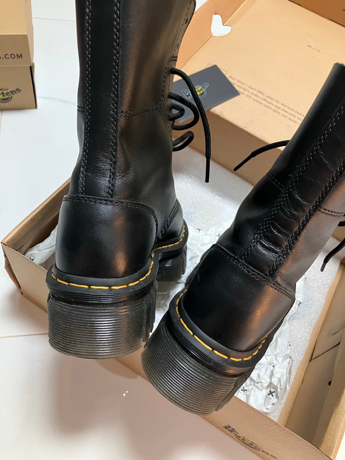 상태최상 닥터마틴 오드릭 10아이 uk4 us6 쿼드 상품이미지3