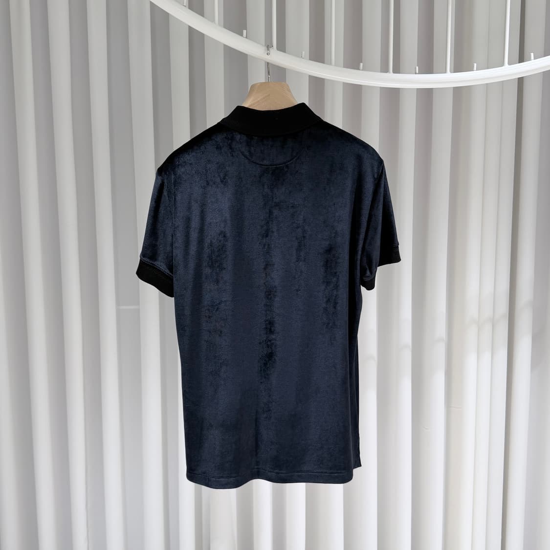 (A+/50) / 톰포드 슬림핏 모달 블렌드 벨루어 폴로 반팔 티셔츠 상품이미지6