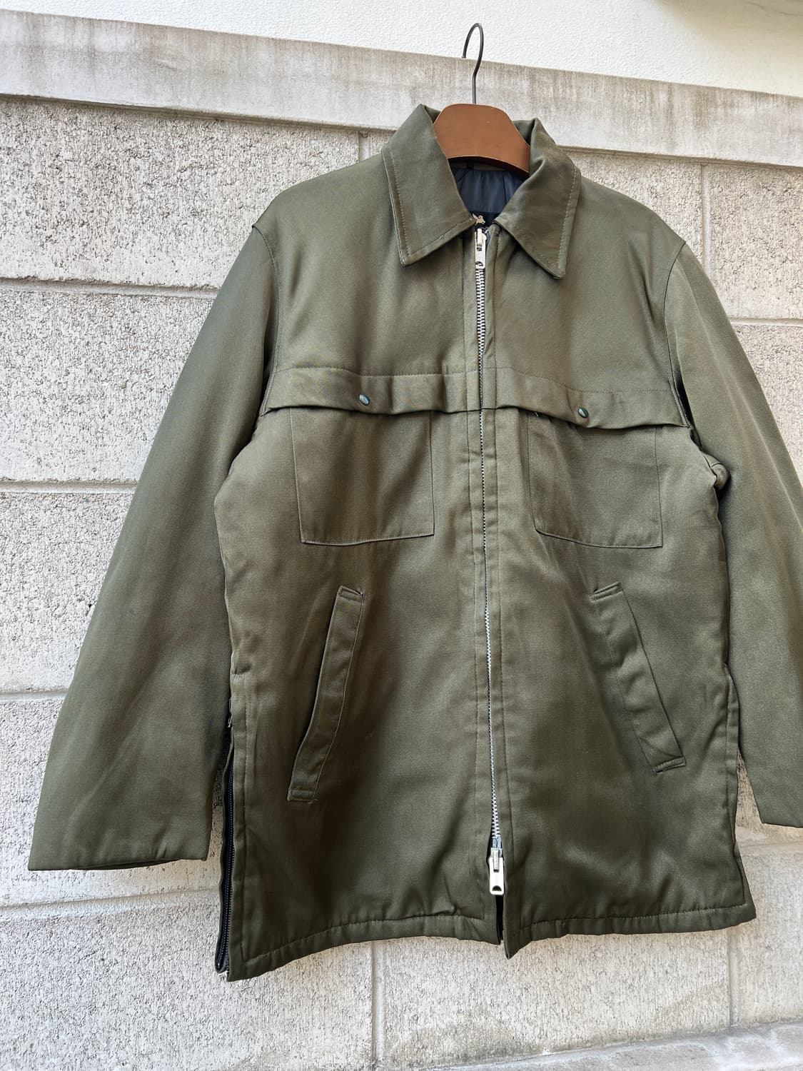 1970s GOLDEN FLEECE INDUSTRIAL 밀리터리 워크자켓 상품이미지3