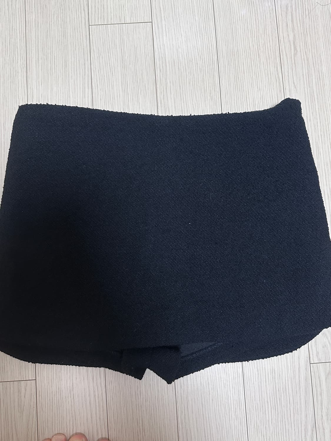 레이디볼륨 리디피 커브 팬츠 스커트 블랙 S 상품이미지4