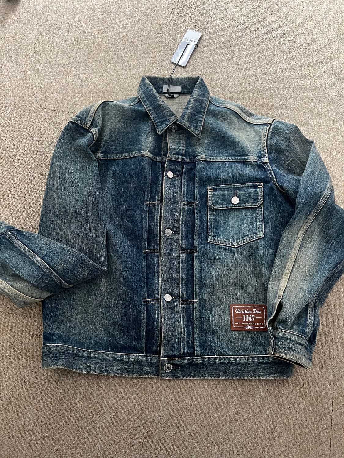 디올 재팬 1947 데님자켓 (새상품) 상품이미지1