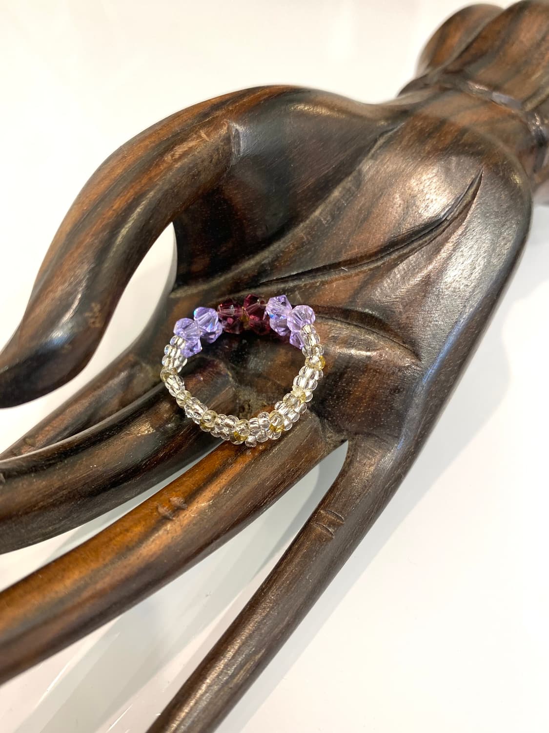 vintage beads ring💜 상품이미지3