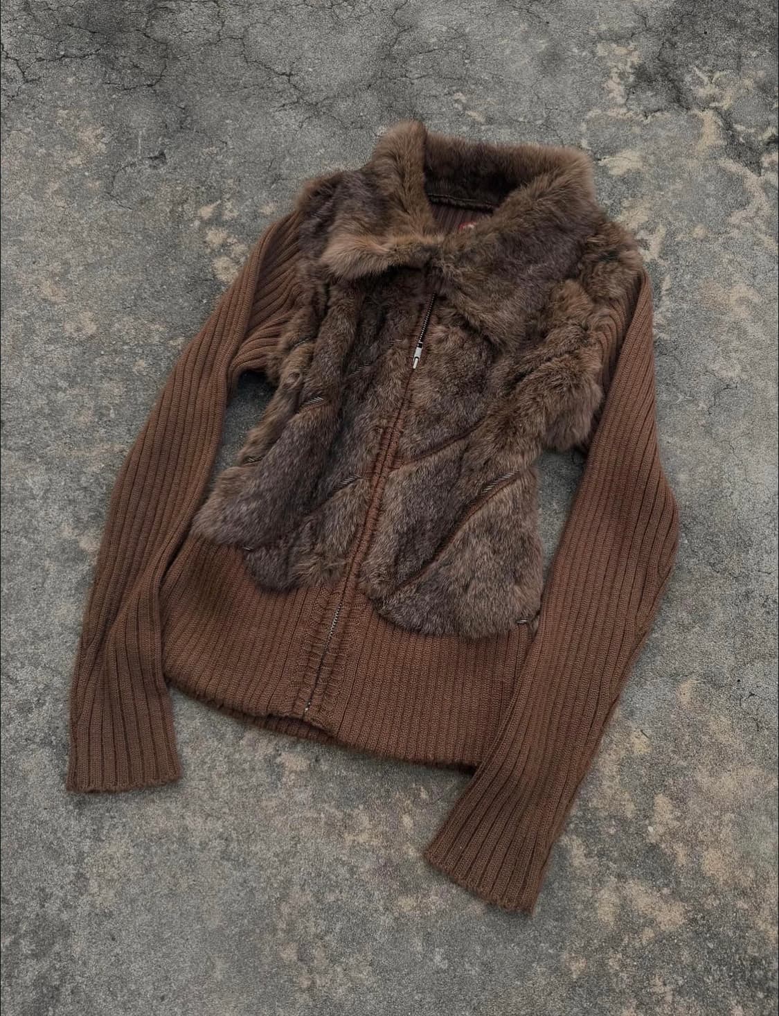 Fur Knit Jacket 상품이미지4