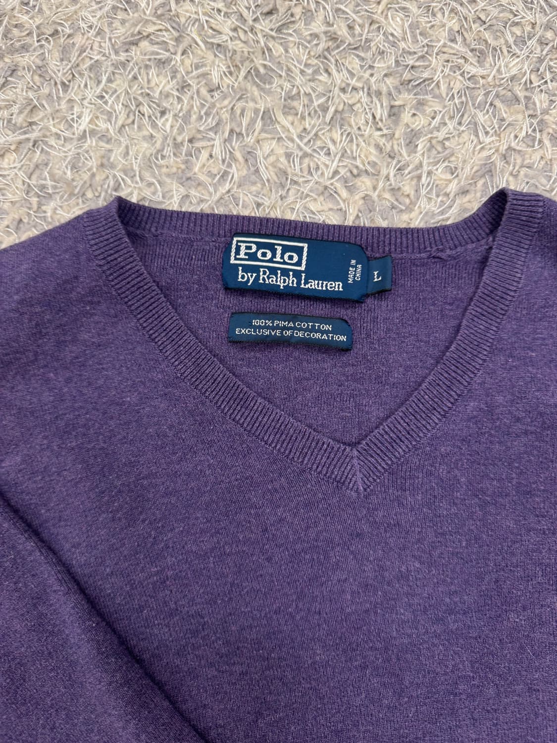 폴로 피마 코튼 니트 상품이미지3