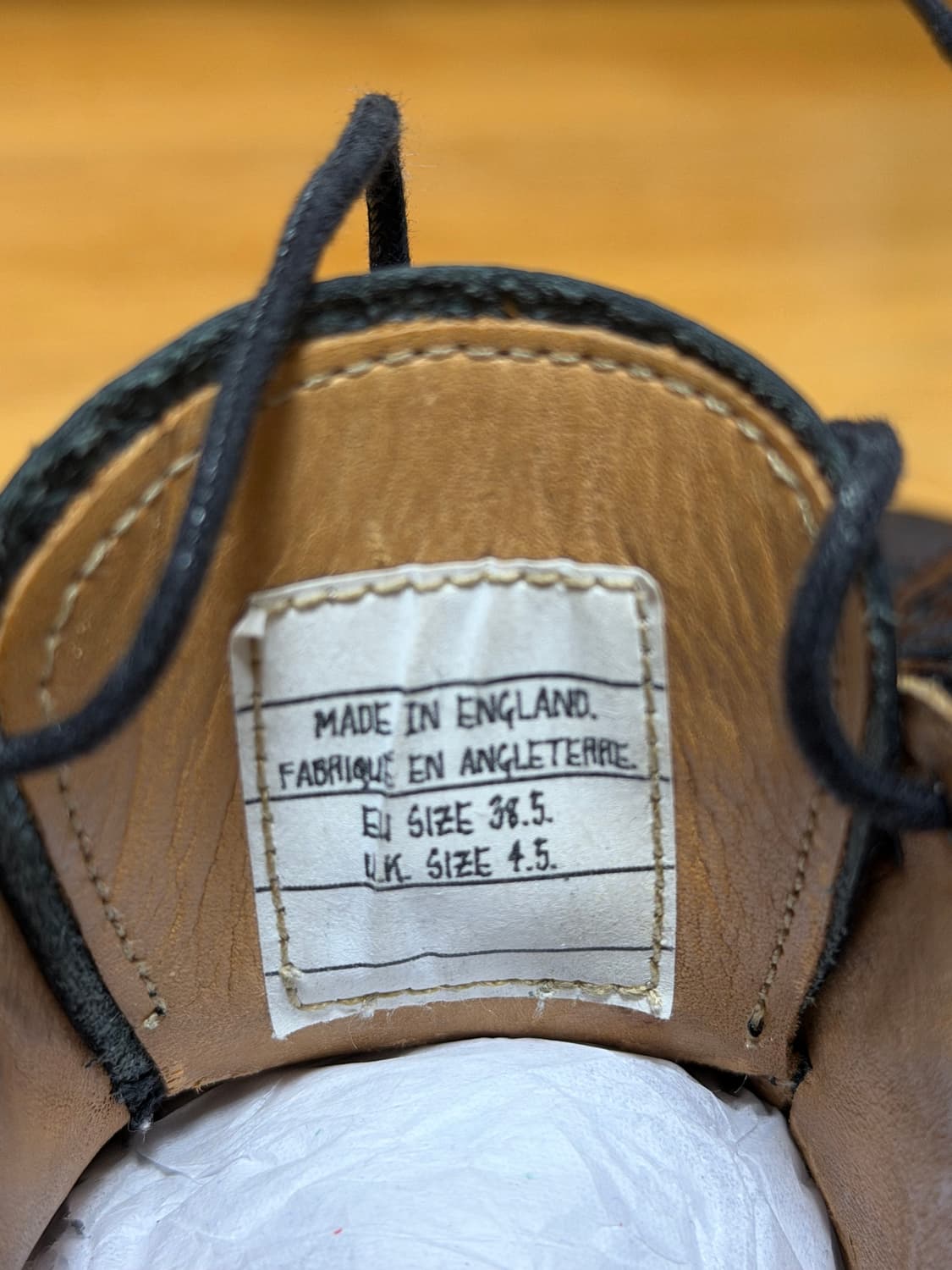 톰브라운 클레식 롱윙 페블 그레인 블랙(윙팁)/38.5 상품이미지9