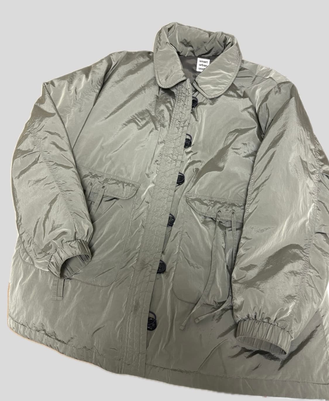 코이세이오 라운드 봄버 자켓 베이지 스마트어반유즈풀 SUU 상품이미지2