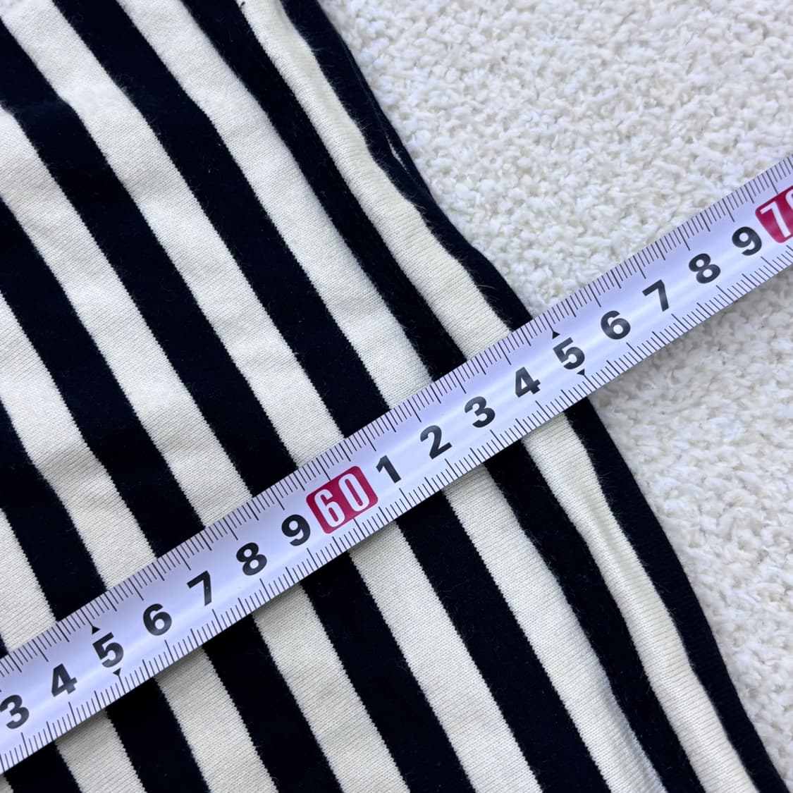 M 마크곤잘레스 스트라이프 긴팔 티셔츠 0320E 상품이미지6