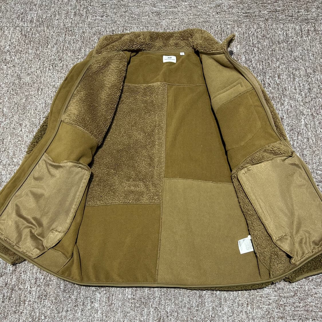 L) 엔지니어드 가먼츠 유니클로 플리스 후리스 집업  상품이미지4