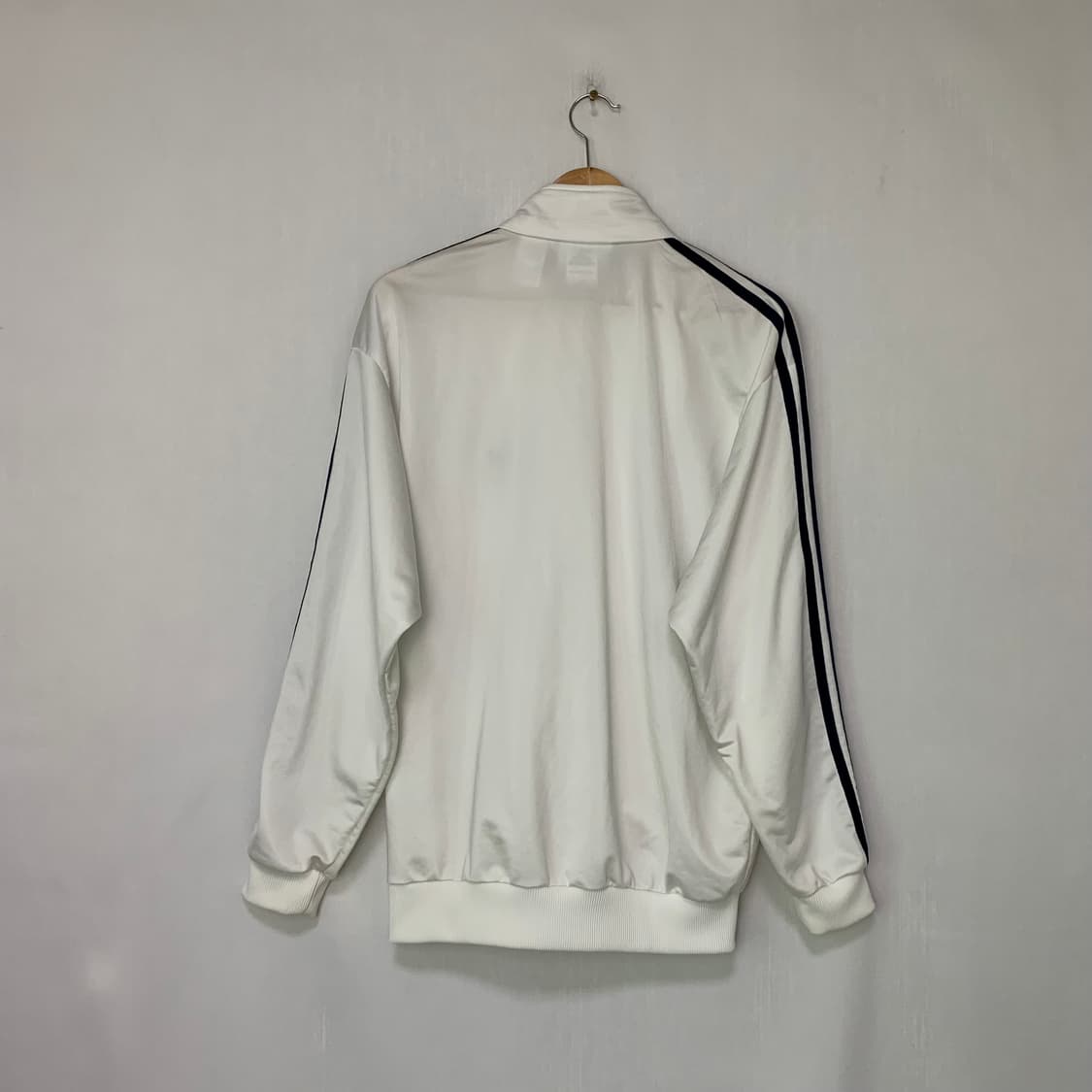 아디다스 파이어버드 져지 빈티지 삼선 트랙 자켓 화이트/네이비 L 상품이미지10