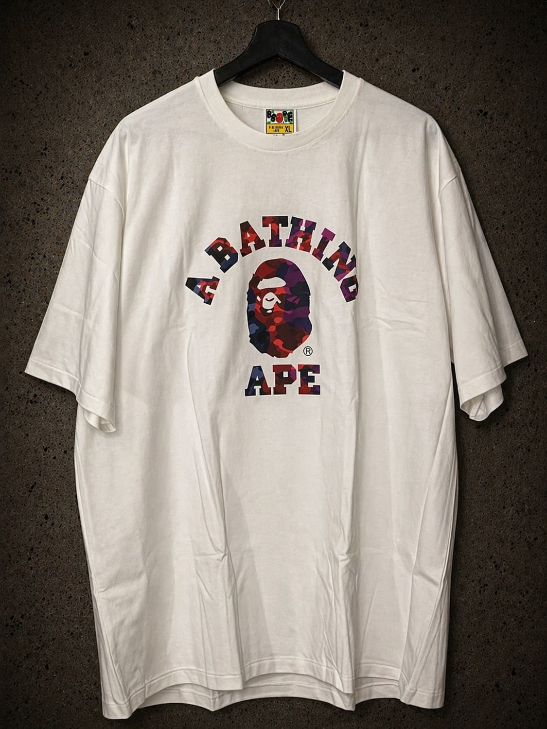 베이프 카모 컬리지 티셔츠 상품이미지1