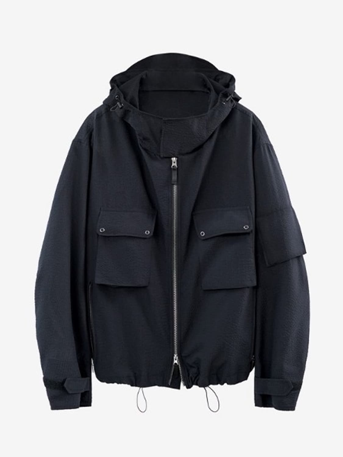 폴리테루 시어서커 스목 파카 다크네이비 [size 3] 상품이미지1