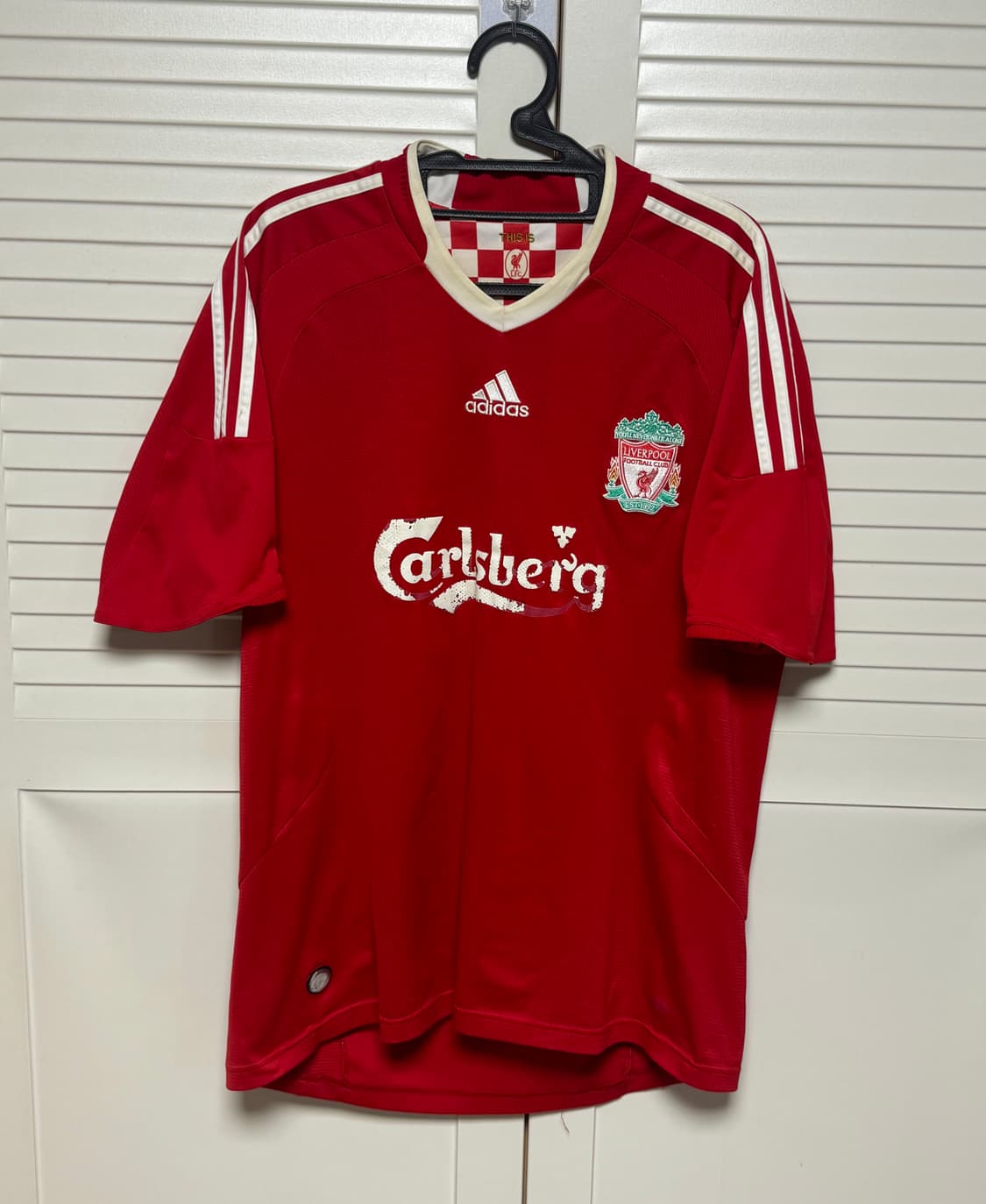 08-10 리버풀 홈 아디다스 유니폼 반팔 노마킹 상품이미지1