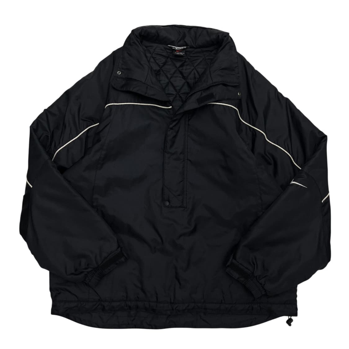 90's 코리아 메이드 동계 심플 검흰 윔엄 상품이미지3