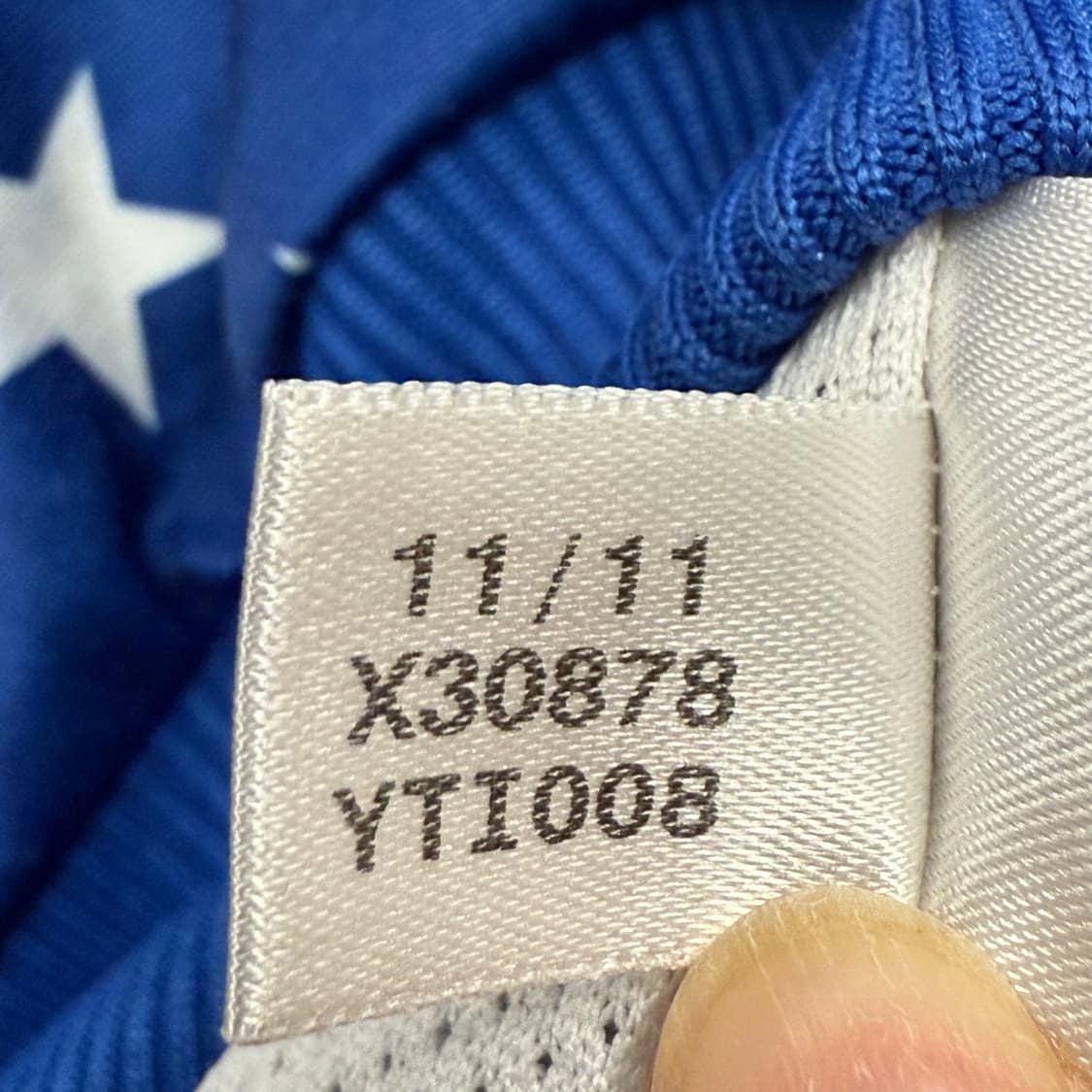 아디다스 블루 스타 별 도트 땡땡이 져지 트랙탑 90 상품이미지7