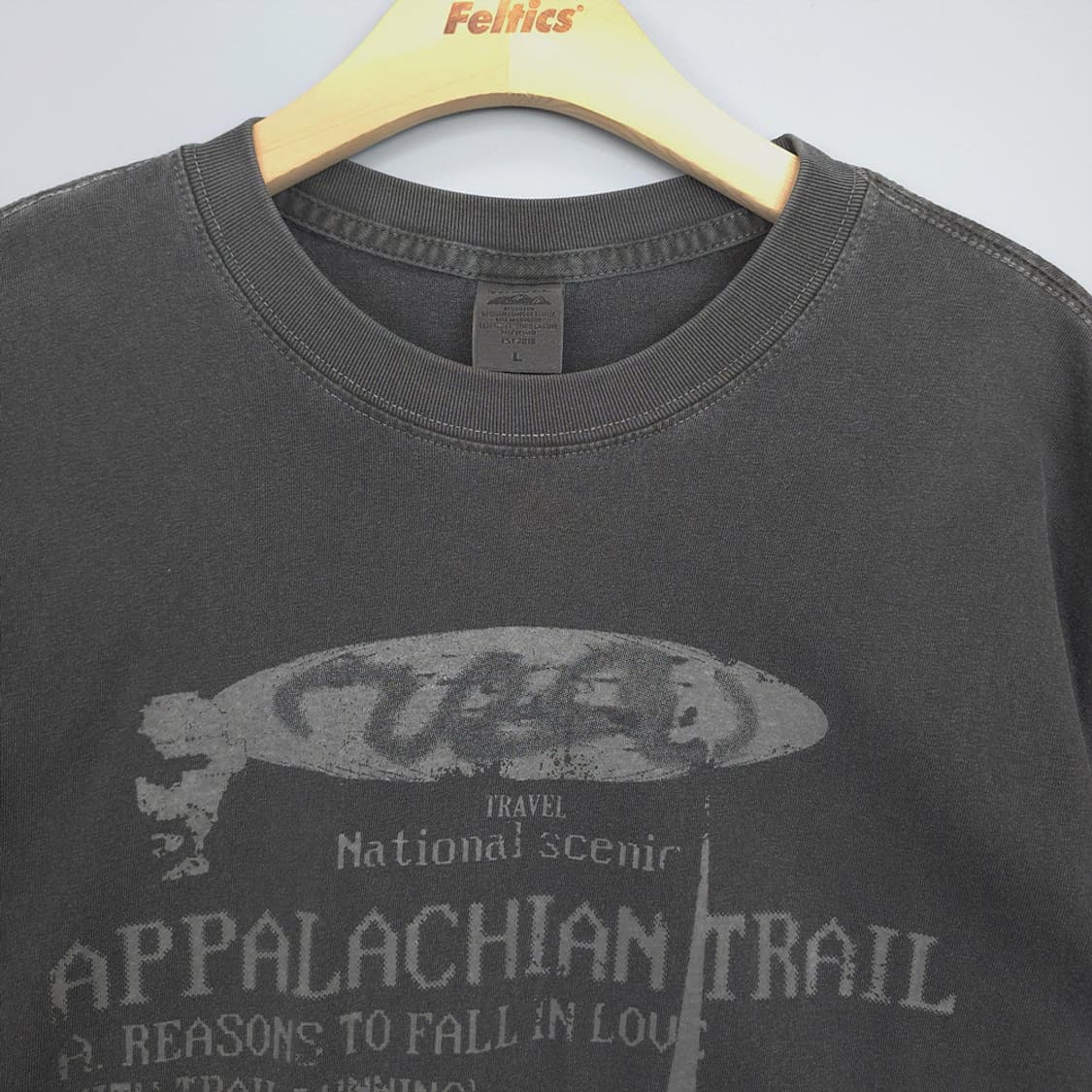 트래블 TRAVEL 그래픽 워싱 긴팔티셔츠 L 상품이미지2