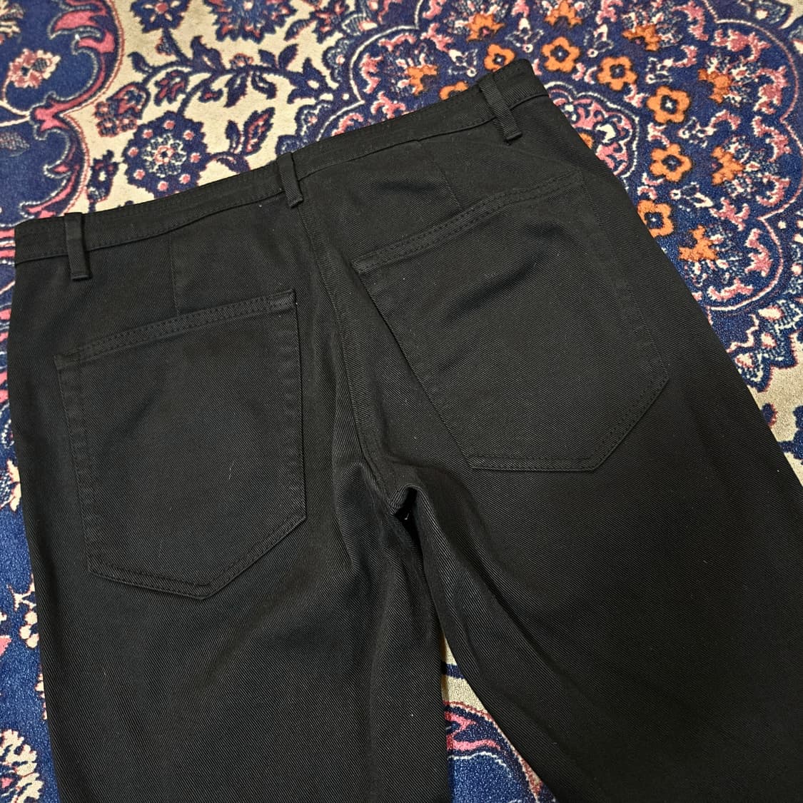 넘버투애니원(No.21) 블랙진 세미 와이드 롤업 부츠컷 상품이미지6