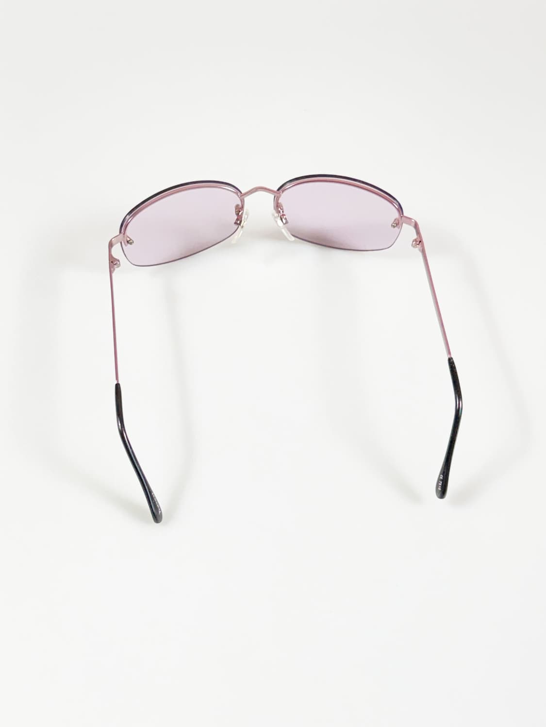 90s TRAXORT 무테 스퀘어 틴트 빈티지 선글라스 상품이미지5