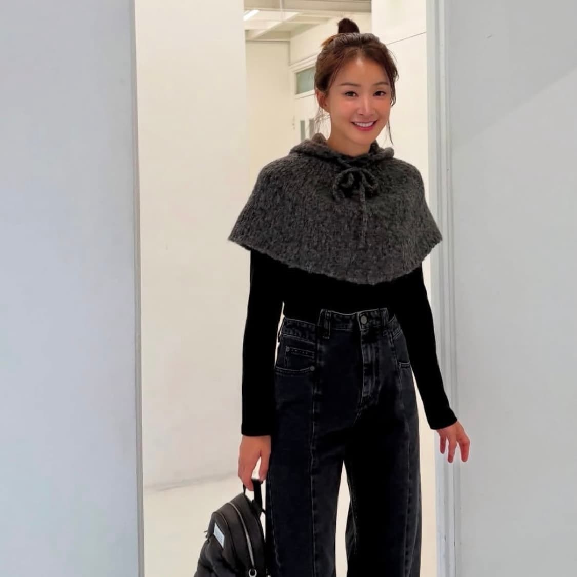 팔로마울 후드 케이프 상품이미지1