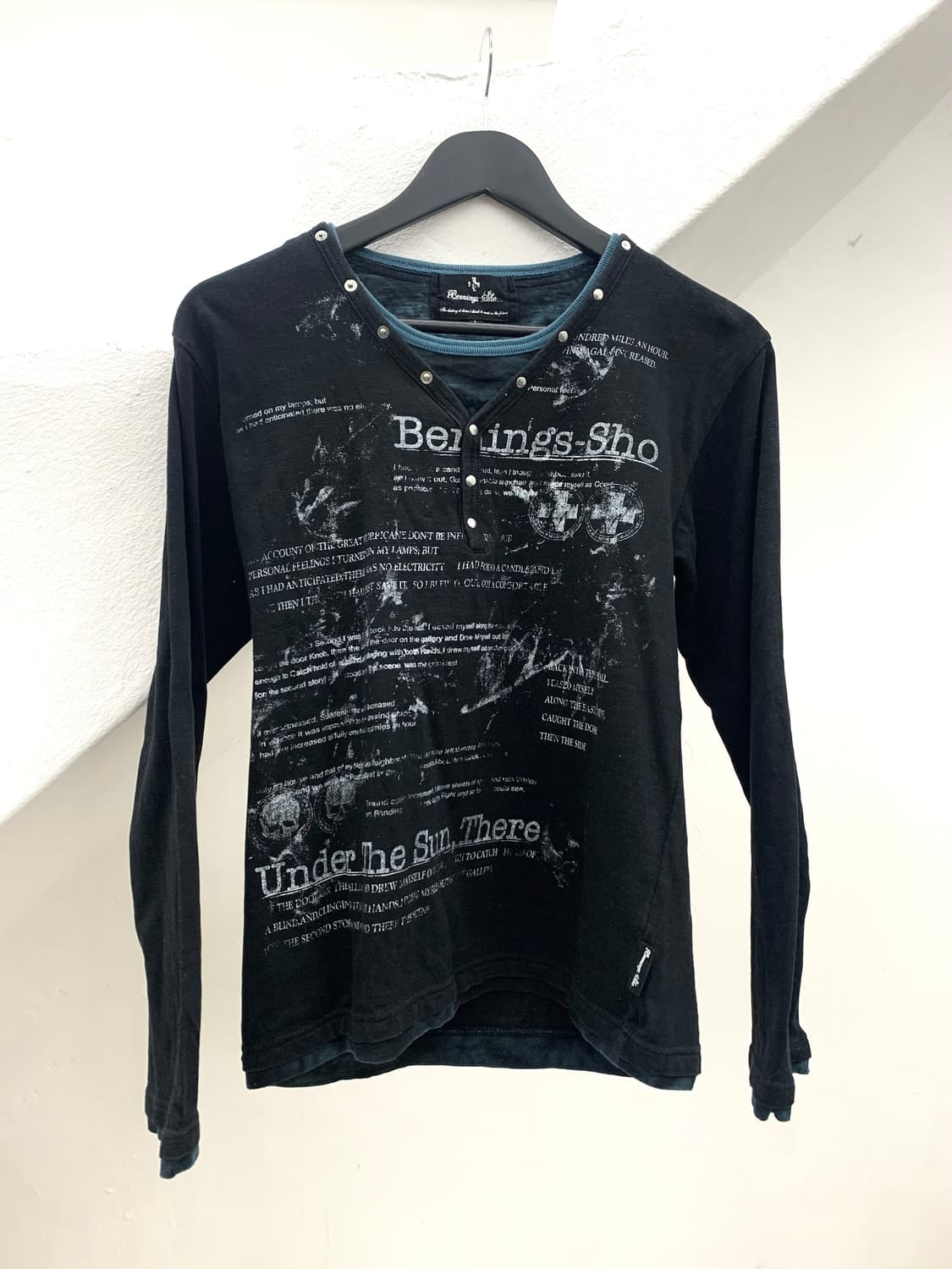 Bernings sho punk lettering long sleeve  상품이미지3